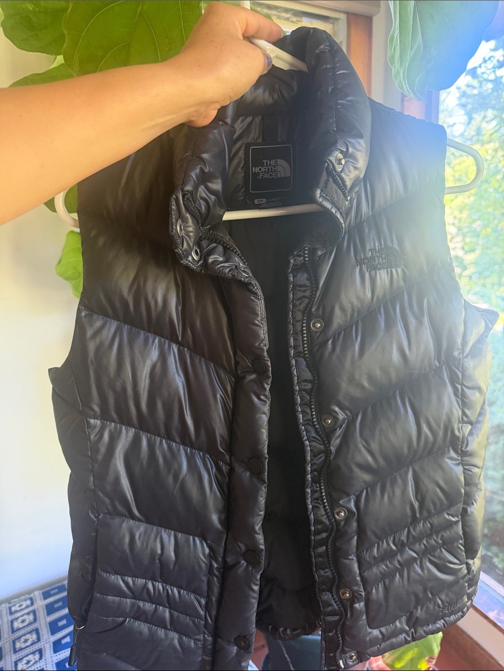 The North Face Women's Black Quilted Down Puffer Vest